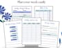 design a custom weekly budget planner for you