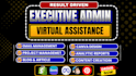 save you 10 hours wkly as executive virtual assistant and social media manager