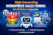 build a high converting wordpress sales funnel with ai chatbot