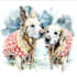 draw watercolor pet portrait