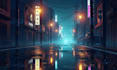 create aesthetic lofi animated background loop with cozy anime scene animated bg