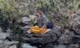 guide you in a private breathing and meditation session