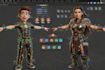 rig your character using blender
