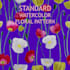 create watercolor floral seamless pattern design