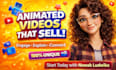 create saas explainer demo videos futuristic ai product videos