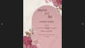create modern invitation card