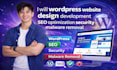 wordpress website design development SEO optimization security malware removal