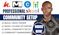 setup skool community skool credit repair for course creators and coaches