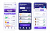 modern fintech mobile app UI UX design in figma