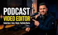 edit your video podcast, zoom meeting video, or interview