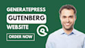 redesign your website into generatepress theme with generateblock