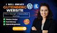 create gutenberg website brizy builder on wordpress kadence block site origin