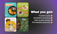 design premium social media graphics for your brand