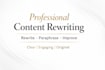 rewrite, paraphrase and expand your content clearly