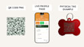 make a smart digital pet id tag with a qr code and lost pet alerts