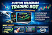 develop custom automation telegram bot for forex trading channel forex promotion