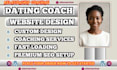 dating coach website, relationship coaching website, life coach website