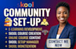 do skool community setup skool setup skool community manager online community