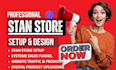 setup stan store stan store setup stan store website systeme io landing page
