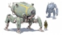 create robot, mecha, spaceship concepts