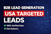 do b2b lead generation and provide USA leads