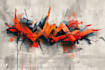 design a stylish graffiti inspired logo