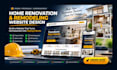 design home renovation and remodeling website contractor construction website