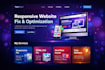 fix responsive issues in your HTML CSS website