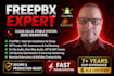 professionally install, configure, and troubleshoot your freepbx system