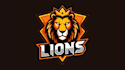 make eye catching king lion head logo in my style