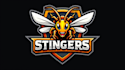 make an amazing angry stingers logo with express delivery