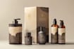design luxury cosmetic packaging, coffee packaging, box
