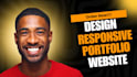 design a modern readymag portfolio website readymag landing page