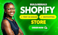 do shopify pod store, etsy store design , printify, printful, print on demand