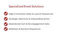 write email sequences, sales emails and launch copy for coaches and creators