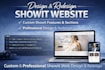 design showit website redesign showit website showit costomization showit SEO
