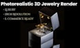 create photorealistic 3d jewelry renders for ecommerce