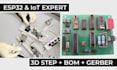 design a production ready pcb, esp32 or iot pcb with jlcpcb files