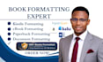 do book editing amazon KDP book formatting paperback formatting ebook formatting