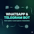build whatsapp or telegram automation bot with n8n