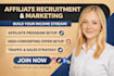 recruit targeted high converting affiliate to grow your affiliate program