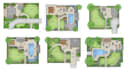 design 2d landscape plans, master layouts, and backyard spaces