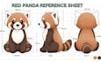 design custom plushie reference sheet stuffed animal ych oc character concept