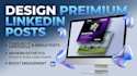 design engaging linkedin carousel posts