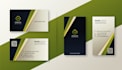 design a modern professional business card and certificate