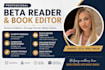 be your romance beta reader, and sci fi beta reader