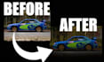 do car photography edit, retouch and post procesing