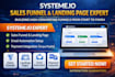systeme io expert, sales funnel, landing page, systeme io funnel, systeme io web