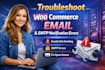 troubleshoot woocommerce email and SMTP notification errors