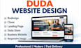 design duda websites or duda stores and be your expert duda developer
